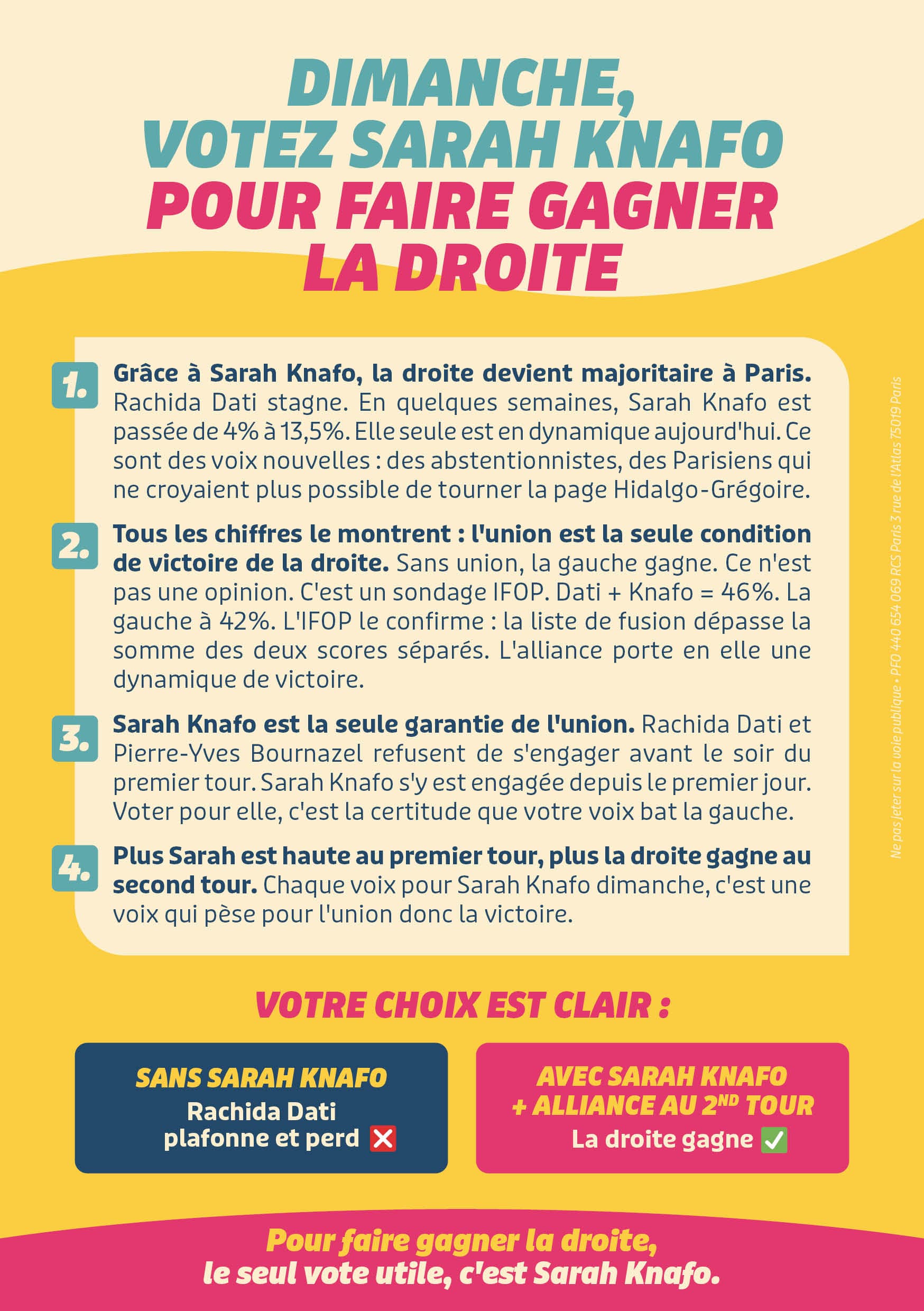 Tract Vote utile verso